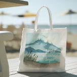 Modern Watercolor Nature Let's The Adventure Begin Tote Bag<br><div class="desc">Modern Watercolor Nature Let's The Adventure Begin</div>