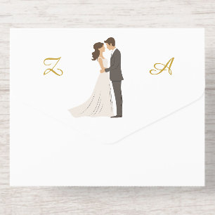 Modern Watercolor Wedding Design Custom Editable All In One Invitation