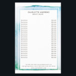 Modern Watercolour Abstrakt Weiß Blau Flyer<br><div class="desc">Modern,  Watercolour,  abstrakt Flyer. Bearbeiten Sie Ihr Produkt in wenigen Minuten durch Eingabe Ihrer Daten. Sie können Schriftart,  Farbe und Position ändern,  indem Sie "mehr personalisieren".</div>