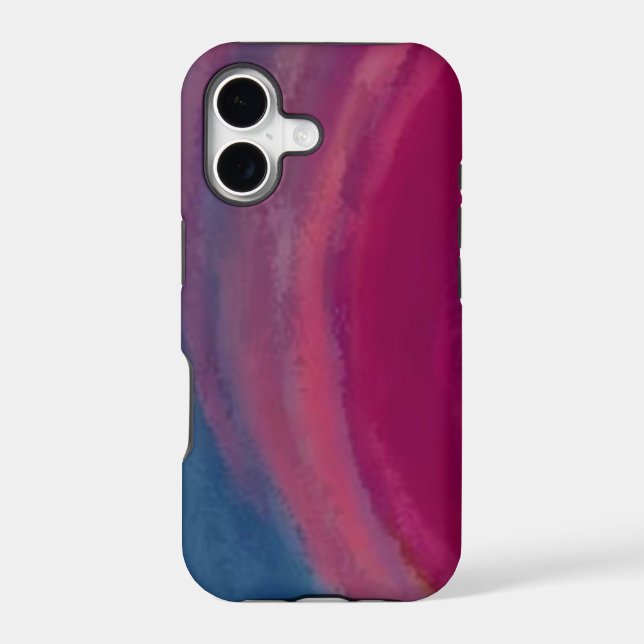 Modern waves_ oils marble pattern-iphone5 (Back)