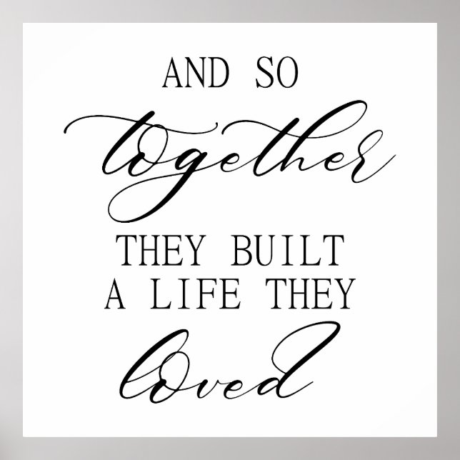 Modern Wedding Backdrop – Wedding Sign & Backdrop (Front)