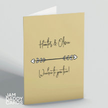 Modern Wedding Congratulations Custom