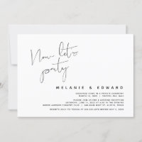 Modern Wedding Elopement, Now let's Party