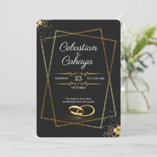 Modern Wedding Invitation