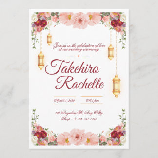 Modern Wedding Invitation
