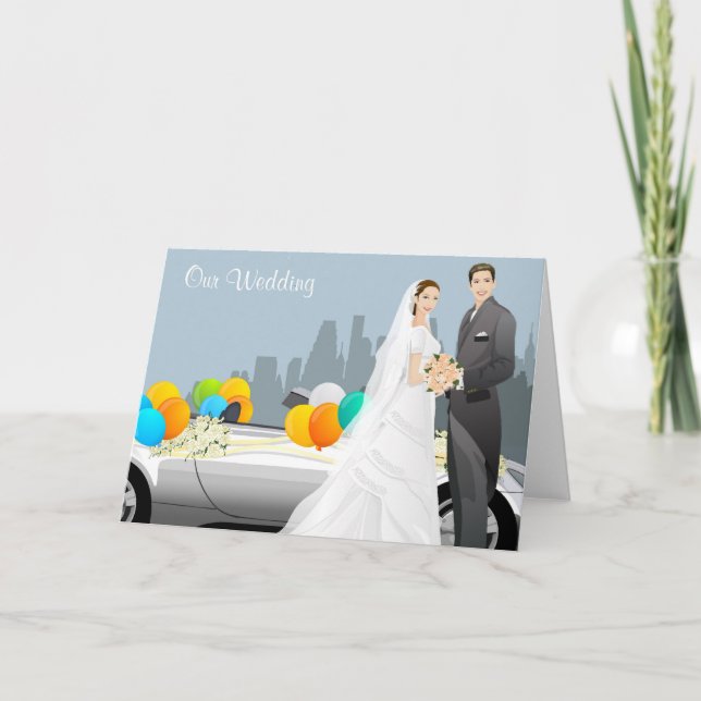 Modern Wedding Invitation card (Front)