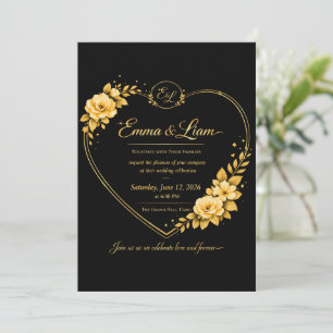 Modern Wedding Invitation Card – Elegant Minimalis