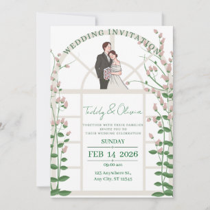 Modern Wedding Invitation Suite