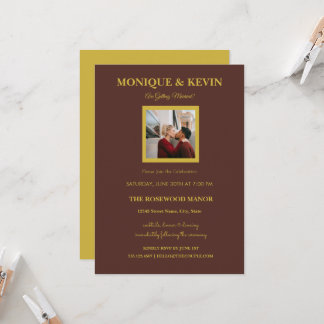 Modern Wedding Invite Instant Download Available