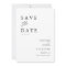 Modern Wedding Photo Save the Dates Save The Date
