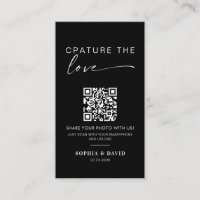 Modern Wedding Photos Capture the love QR Code