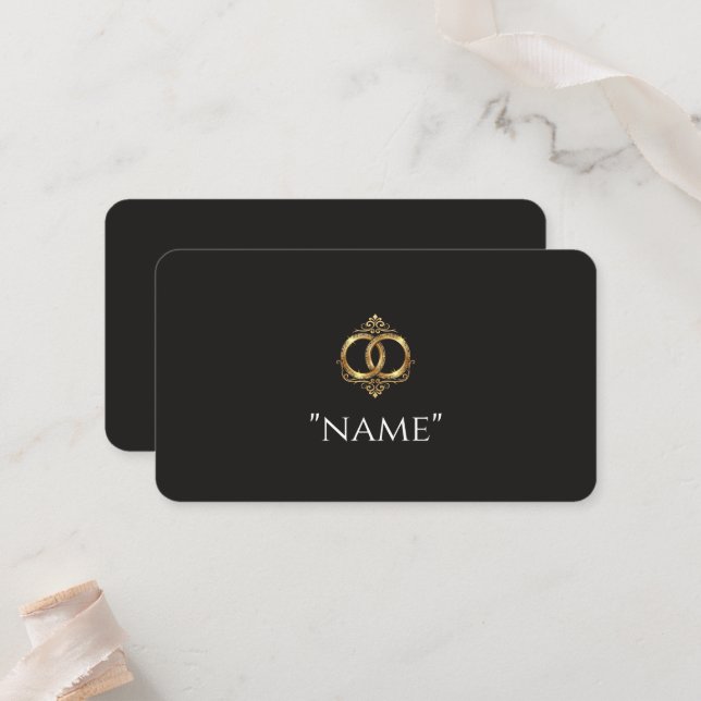 Modern Wedding Place Cards (Front/Back In Situ)