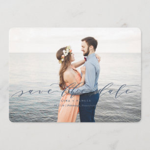 Modern Wedding Save the Dates Date