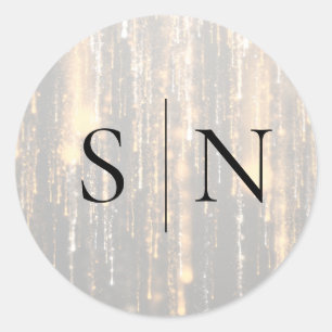 Modern Wedding Vendor (Generic) Logo Sticker