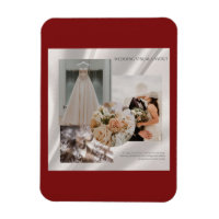 Modern Wedding Visual Layout Mood Board Invitation
