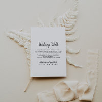 Modern Wedding Wishing Well