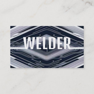 Modern Welder Business Card