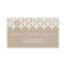 Modern White Flower Business Card