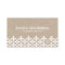 Modern White Flower Business Card