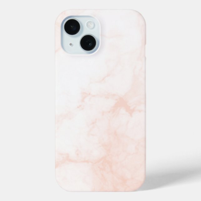 Modern White & Golden Marble Case-Mate iPhone Case (Back)