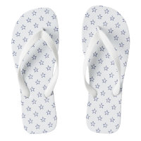 Modern white navy blue stars pattern cute stylish