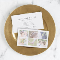 Modern White Photographer Multiple Photo