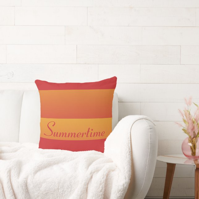 Modern Wide Stripe Patio Cushion (Couch)