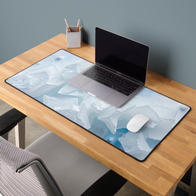 Modern Winter Throw Minimalist Cozy Desk Mat (Office 2)