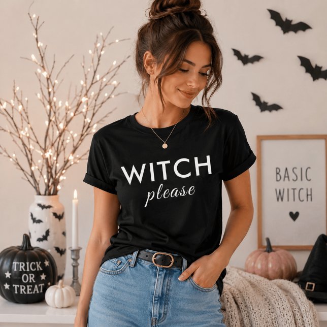 Modern Witch Please Halloween Shirt – Funny Tee (Creator Uploaded)