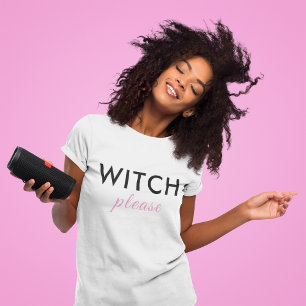 Modern Witch Please Halloween Shirt – Funny Tee
