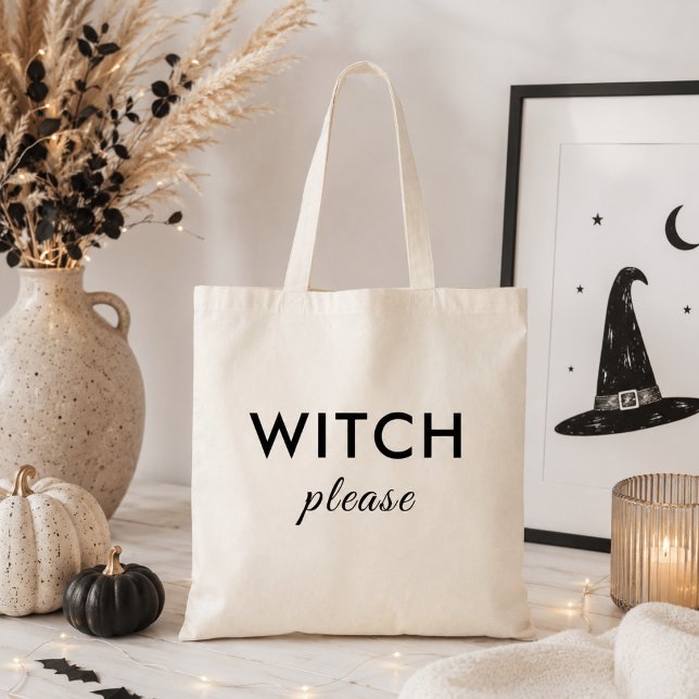 Modern Witch Please Halloween Tote Bag – Trendy (Creator Uploaded)