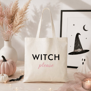 Modern Witch Please Halloween Tote Bag – Trendy
