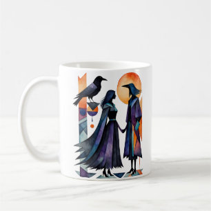 Modern Witches - an abstract artwork 1 - Fan Fun Coffee Mug