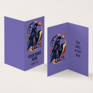 Modern Witches - an abstract artwork 4 - Fan Fun Business Card