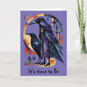 Modern Witches - an abstract artwork 4 - Fan Fun Card