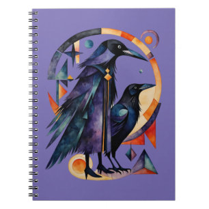 Modern Witches - an abstract artwork 4 - Fan Fun Notebook