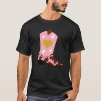 Modern Women Pink Cowgirl Western Boot 