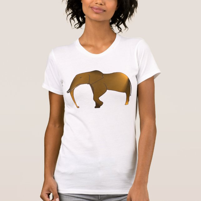 Modern Womens Elephant Shirt (Front)