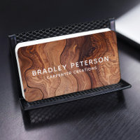 Modern Wood Grain Carpentry Construction