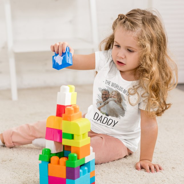 Modern Worlds Best Daddy Photo T-Shirt (Creator Uploaded)