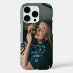 Modern World's Best Dog Mummy Gift Photo iPhone 16 Pro Case