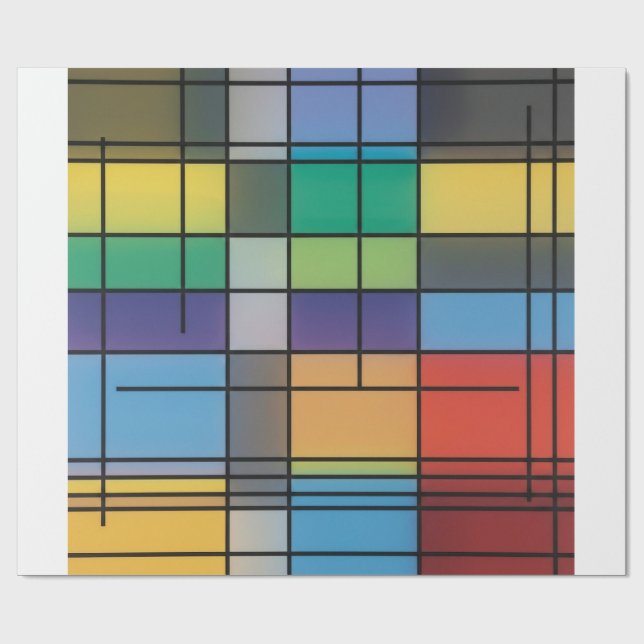 Modern Wrapping Paper (Flat)