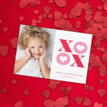 Modern XOXO Valentine's Day Photo