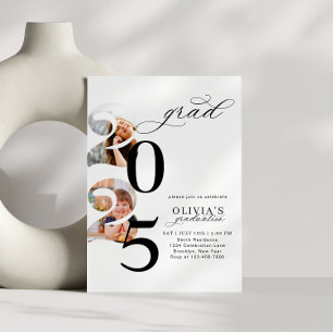 Modern Year Photo Template Graduation Party