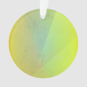 Modern Yellow Geometric Gradation Ornament
