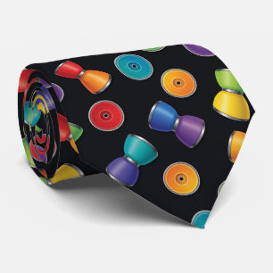 Modern Yo-Yo Pattern Neck Tie
