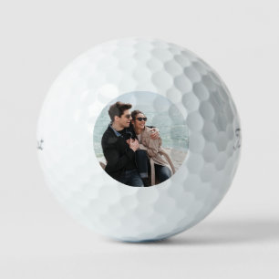 Modern Your Face Groomsman Golf Ball, Funny Idea  Balls