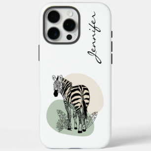 Modern Zebra iPhone 16 Pro Max Case