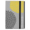 Modern Zen Flowers - Yellow Grey