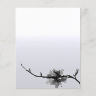 Modern Zen Spring/ Black&White Floral Business